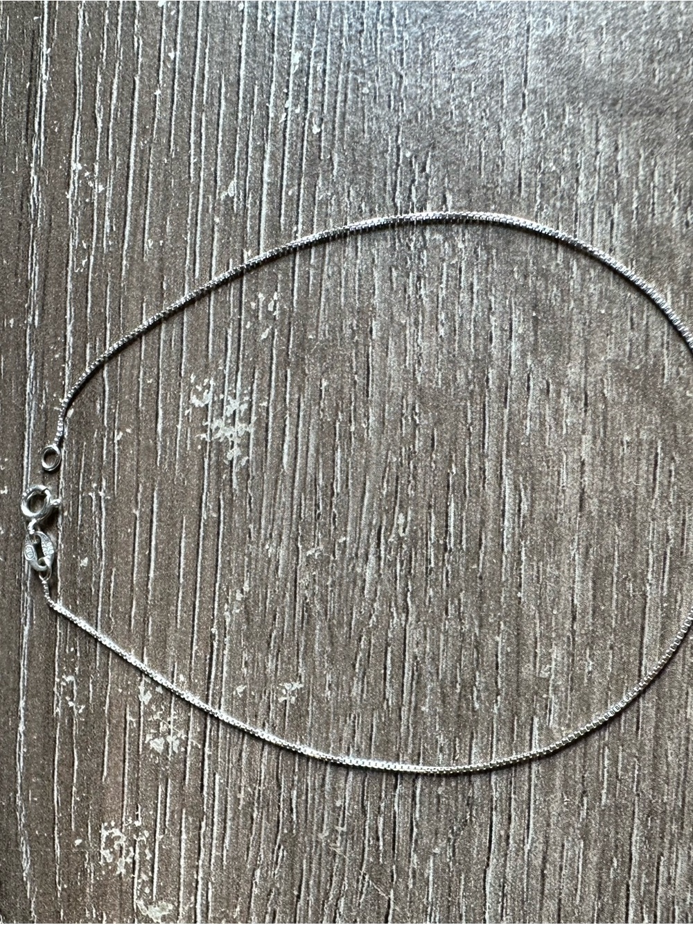Sterling Silver Snake Chain Anklet with A Lobster Clasp Closure 925 9 Inches